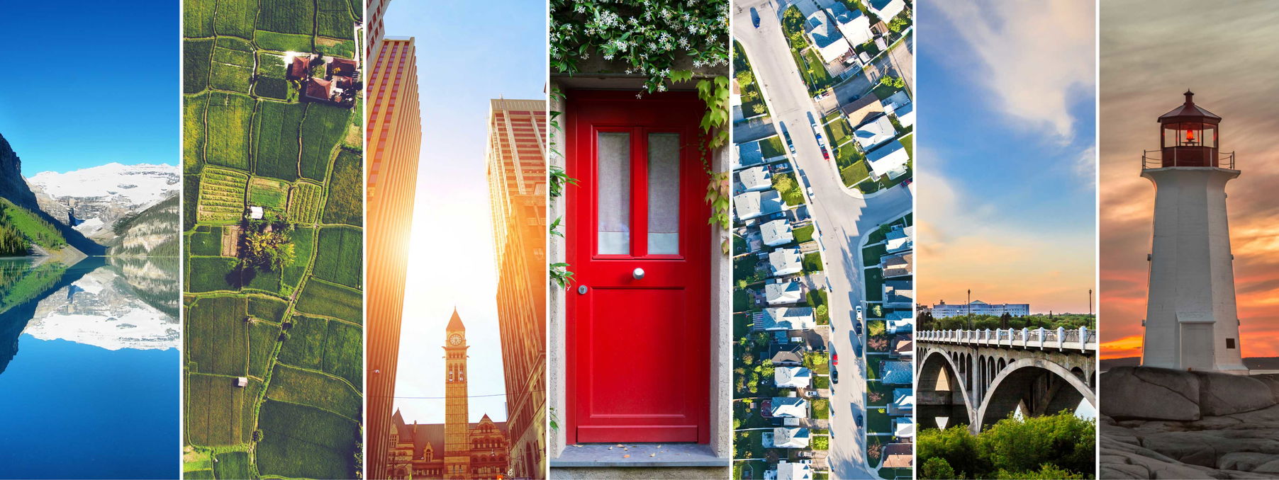 Photos de régions à travers le Canada