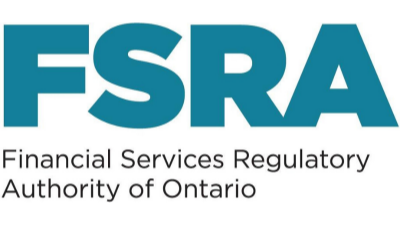 FSRA Financial Services Regulatory Authority of Ontario