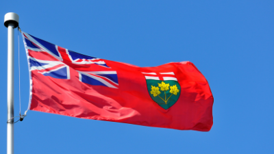 Ontario Flag
